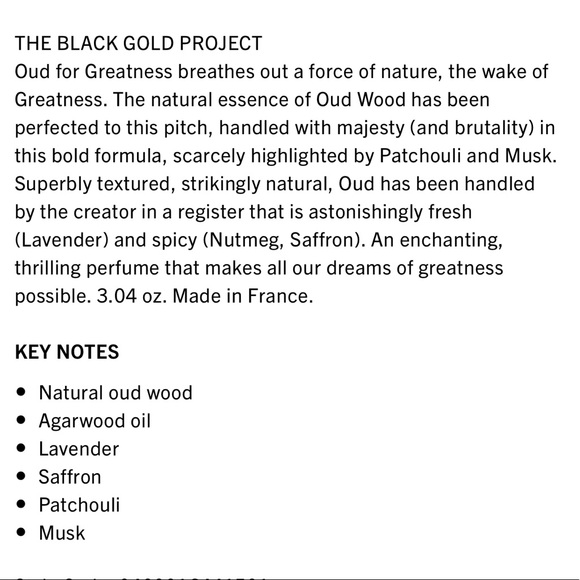 Initio Oud for Greatness Eau de Parfum Travel Size 7.5 ml New - Picture 7 of 7